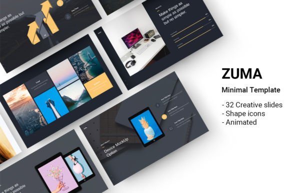 A Minimalist Approach to Keynote Design with the ZUMA Template