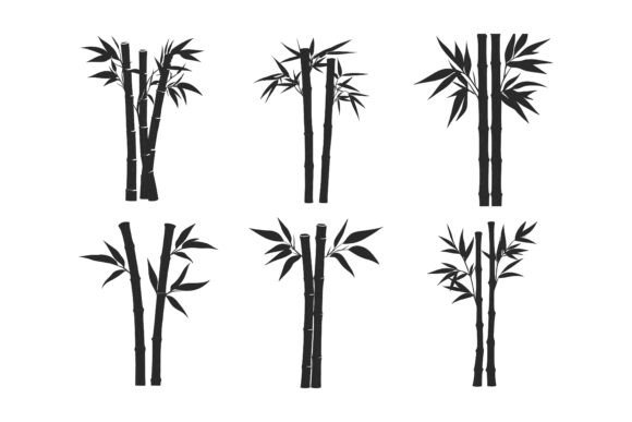 Bamboo Set Leaves Icon: A Strategic Visual Asset for Modern Design