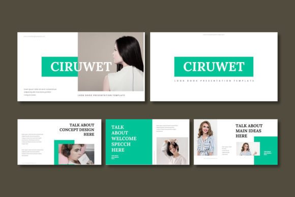Ciruwet - Powerpoint Template: Streamlining Presentation Design from Concept to Delivery