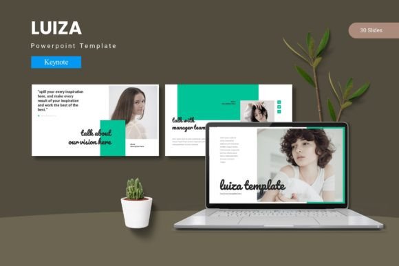 Luiza - Keynote Template: Designing Lasting Impressions