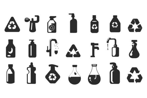 Making Every Visual Count with a Thoughtfully Crafted Recycling Icons Set