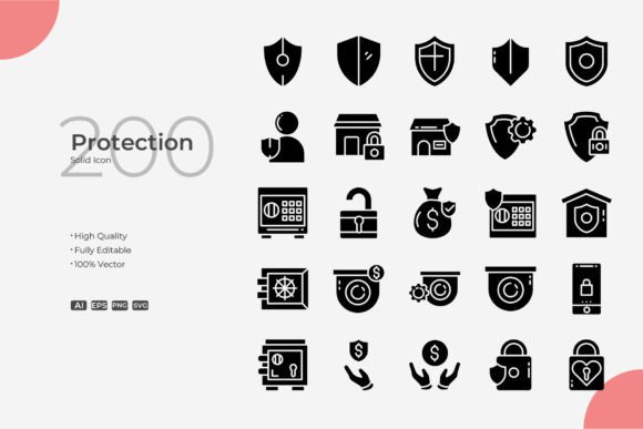 Understanding Protection Solid Icons: Clean Design for Modern Digital and Print Projects