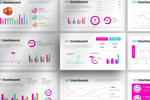 Unlock Powerful Business Narratives with a KPI Dashboard Infographic PowerPoint Template