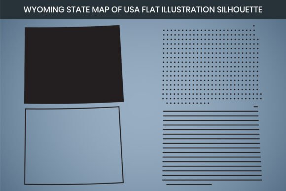 Wyoming State Hand Drawn Outline Map: A Practical Asset for Creative Projects